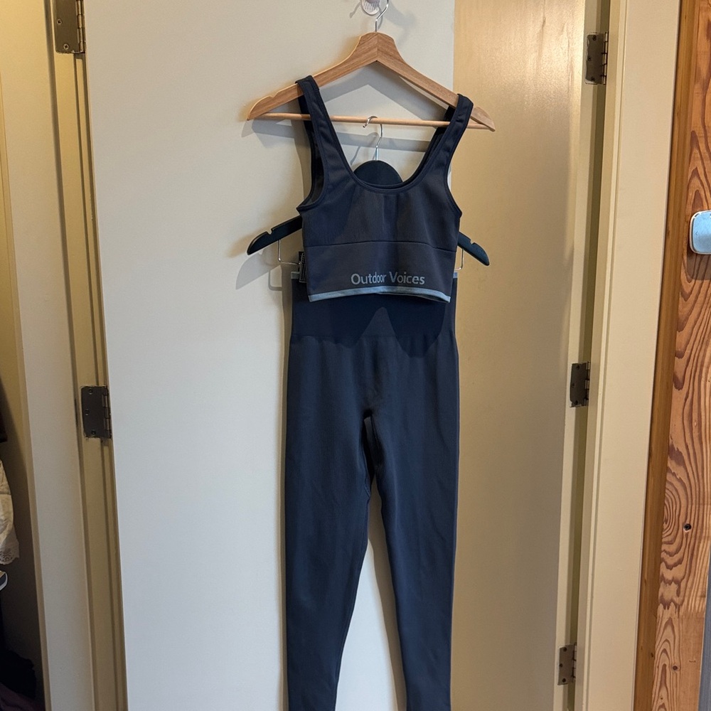 Outdoor Voices Seamless Set Sz S